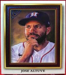 Jose Altuve [Blue] Baseball Cards 2022 Topps Gallery Portrait Prices