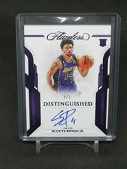 Scotty Pippen Jr. [Amethyst] #26 Basketball Cards 2022 Panini Flawless Distinguished Auto Prices
