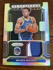 Moses Moody [Prime] Basketball Cards 2021 Panini Prizm Sensational Swatches Prices