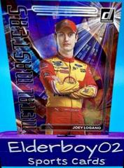 Joey Logano [Holographic] #MM6 Racing Cards 2023 Panini Donruss NASCAR Metal Masters Prices