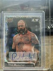 The Butcher [Pyro Autograph] Wrestling Cards 2022 Upper Deck AEW Prices