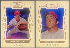 Johnny Bench #15 Baseball Cards 2008 Topps Sterling Prices