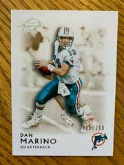 Dan Marino [Bronze] #100 Football Cards 2011 Topps Legends Prices