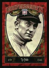 Ty Cobb [Red Crystal] Baseball Cards 2013 Panini Cooperstown Prices