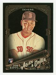 Rafael Devers #216 Baseball Cards 2018 Topps Allen & Ginter X Prices