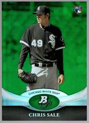 Chris Sale [Emerald] #35 Baseball Cards 2011 Bowman Platinum Prices