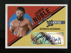 Jamie Noble Wrestling Cards 2006 Topps Heritage II WWE Autographs Prices