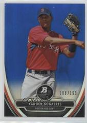 Xander Bogaerts [Blue Refractor] #8 Baseball Cards 2013 Bowman Platinum Chrome Prospects Prices