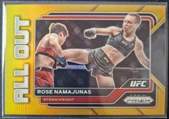 Rose Namajunas [Gold] #13 Ufc Cards 2023 Panini Prizm UFC All Out Prices