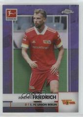 Marvin Friedrich [Purple Refractor] Soccer Cards 2020 Topps Chrome Bundesliga Prices