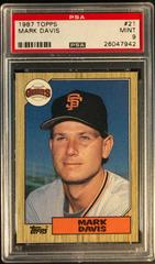 Mark Davis Baseball Cards 1987 Topps Prices