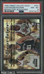 Anthony Carter [Gold Refractor w/ Coating] #263 Basketball Cards 1999 Finest Prices