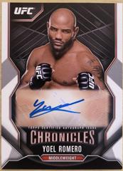Yoel Romero #CA-YR Ufc Cards 2015 Topps UFC Chronicles Autographs Prices