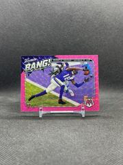 Justin Jefferson [Pink Fluorescent] Football Cards 2021 Panini Mosaic Bang Prices