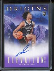 Jalen Wilson [Purple FOTL] #17 Basketball Cards 2023 Panini Origins Elevation Signature Prices