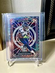 Kenneth Walker III Football Cards 2022 Panini Donruss Optic Mythical Prices