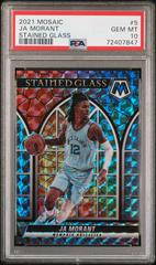 Ja Morant Basketball Cards 2021 Panini Mosaic Stained Glass Prices
