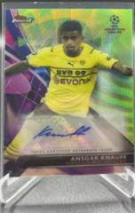 Ansgar Knauff [Green] Soccer Cards 2021 Topps Finest UEFA Champions League Autographs Prices