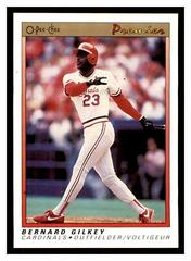 Bernard Gilkey #51 Baseball Cards 1991 O Pee Chee Premier Prices
