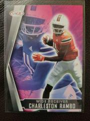 Charleston Rambo #5 Football Cards 2022 Sage Hit Prices