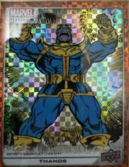 Thanos [Orange Checkers] #141 Marvel 2023 Upper Deck Platinum Prices