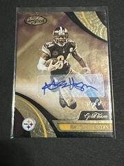 Antonio Brown [Signature] #GT-ANB Football Cards 2018 Panini Certified Gold Team Prices