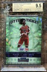 Coby White [Cracked Ice] Basketball Cards 2019 Panini Contenders Lottery Ticket Prices
