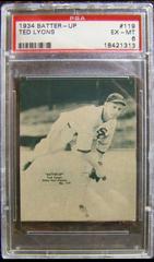 Ted Lyons Baseball Cards 1934 Batter Up Prices