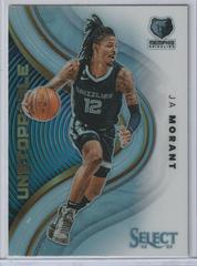Ja Morant [Silver] #12 Basketball Cards 2022 Panini Select Unstoppable Prices