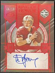 Steve Young #13 Football Cards 2023 Panini Limited Ring of Honor Autograph Prices