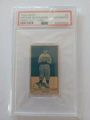 Grover Alexander [Hand Cut] Baseball Cards 1920 W516 1 Prices