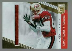 Jerry Rice [Gold] #SP-21 Football Cards 2019 Donruss Elite Spellbound Prices