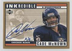 Cade McNown [Gold] Football Cards 1999 Upper Deck Retro Inkredible Prices