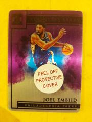 Joel Embiid [Purple] Basketball Cards 2019 Panini Impeccable Stainless Stars Prices
