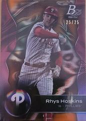 Rhys Hoskins [Orange] #2 Baseball Cards 2023 Bowman Platinum Prices