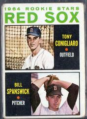Red Sox Rookies [Conigliaro, Spanswick] Baseball Cards 1964 Topps Prices