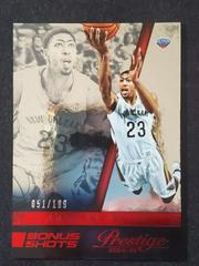 Anthony Davis [Bonus Shot Red] #114 Basketball Cards 2014 Panini Prestige Prices