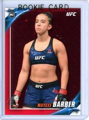 Maycee Barber [Red] #99 Ufc Cards 2019 Topps UFC Knockout Prices