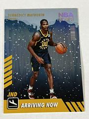 Bennedict Mathurin [Winter Holo] #6 Basketball Cards 2022 Panini Hoops Arriving Now Prices