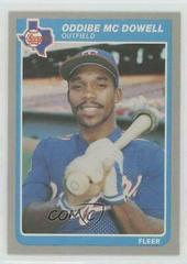 Oddibe McDowell Baseball Cards 1985 Fleer Update Prices