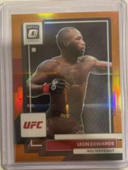 Leon Edwards [Orange] #3 Ufc Cards 2023 Panini Donruss Optic UFC Prices