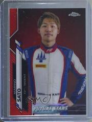 Marino Sato [Red] #56 Racing Cards 2020 Topps Chrome Formula 1 Prices