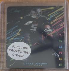 Drake London #SRG-DLO Football Cards 2022 Panini One Surge Prices