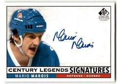 Mario Marois #CL-MA Hockey Cards 2020 SP Signature Edition Legends Century Prices