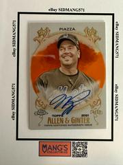 Mike Piazza [Orange Refractor] Baseball Cards 2021 Topps Allen & Ginter Chrome Autographs Prices