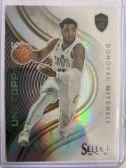 Donovan Mitchell [Silver] #19 Basketball Cards 2022 Panini Select Unstoppable Prices