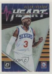 Allen Iverson [Holo] #1 Basketball Cards 2018 Panini Donruss Optic All Heart Prices
