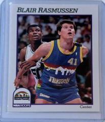 Blair Rasmussen #55 Basketball Cards 1991 Hoops Prices