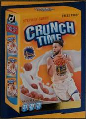 Stephen Curry [Press Proof] #10 Basketball Cards 2020 Donruss Crunch Time Prices