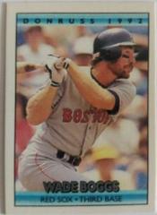 Wade Boggs #29 Baseball Cards 1992 Donruss Cracker Jack Series 2 Prices